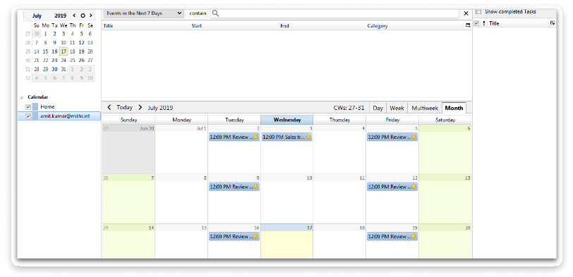 Calendar-Task-Manager-Desktop-Client