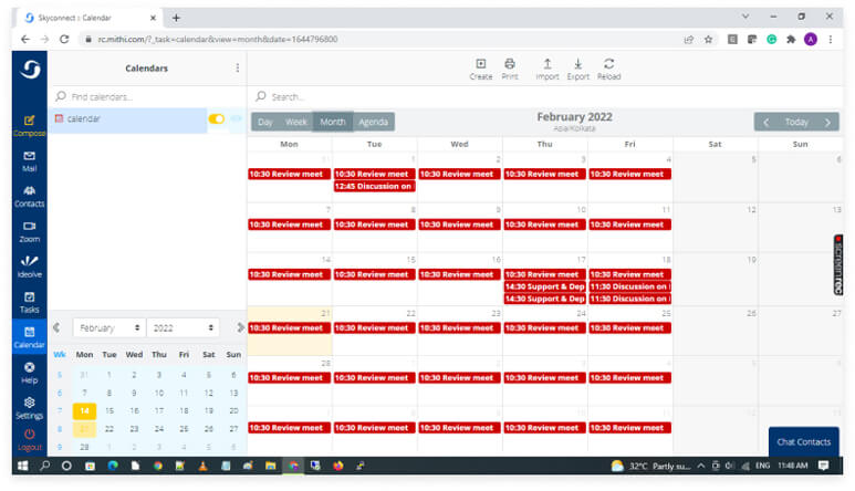 Calendar and Task Manager Baya